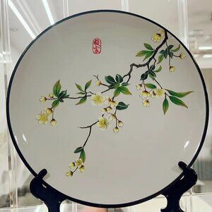 Soft Color Ceramic Decorative Plate